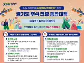 [경기티비종합뉴스] “경기도 곳곳에 안심을, 도민 마음마다 온기를 더하는 한가위”  2026년 추석 종합대책 추진