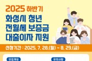 [경기티비종합뉴스] 화성특례시, 청년 전·월세 보증금 대출이자 지원 사업 하반기 대상자 모집