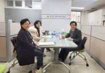 [경기티비종합뉴스]경기도의회 문형근 위원장, 비산2동 동V터전 활성화 관련 면담 실시