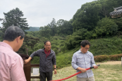 [경기티비종합뉴스] 안성시 문화관광과 이산과장, 부처님 오신 날 대비 전통사찰 소방점검 실시