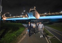 [경기티비종합뉴스] "특집" 오산시, 오산천 일대 경관조명으로 어둠 밝힌다