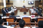 [경기티비종합뉴스] 인천시의회 교육위, 제310회 정례회서 안건 50건 심사·청취