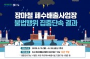 [경기티비종합뉴스] 경기도 특사경, 장마철 대비 폐수배출사업장 집중단속. 18곳 적발