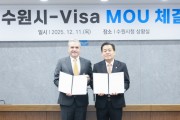[경기티비종합뉴스] 수원특례시·비자(Visa), 업무협약 체결하고 지방정부 최초로 중소기업 수출대금결제 간소화 지원