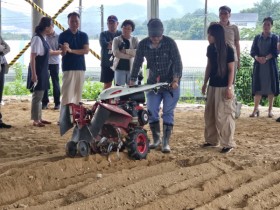 [경기티비종합뉴스] 용인특례시, 초보 농업인 대상 농기계 실습 교육