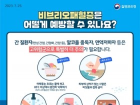 [경기티비종합뉴스] 평택시, 비브리오패혈증 예방수칙 준수 당부  “익혀 먹고, 상처는 피하고!”