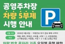 [경기티비종합뉴스] 평택도시공사 , 공영주차장 승용차 5부제(요일제) 시행