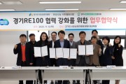 [경기티비종합뉴스] 경기도시장상권진흥원, ‘경기 RE100’ 달성 위해 지역 기관과 업무협약 체결