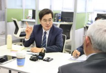 [경기티비종합뉴스] 김동연, 중동정세 악화로 피해 우려되는 기업 찾아 “경기도가 함께하겠다. 자금·보증 지원 등 많이 활용해달라”