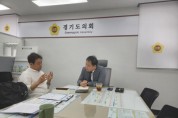 [경기티비종합뉴스] 경기도의회 조병진 의원 “민락국민체육센터 수영장 환경개선 방안 논의”