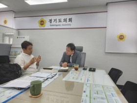 [경기티비종합뉴스] 경기도의회 조병진 의원 “민락국민체육센터 수영장 환경개선 방안 논의”